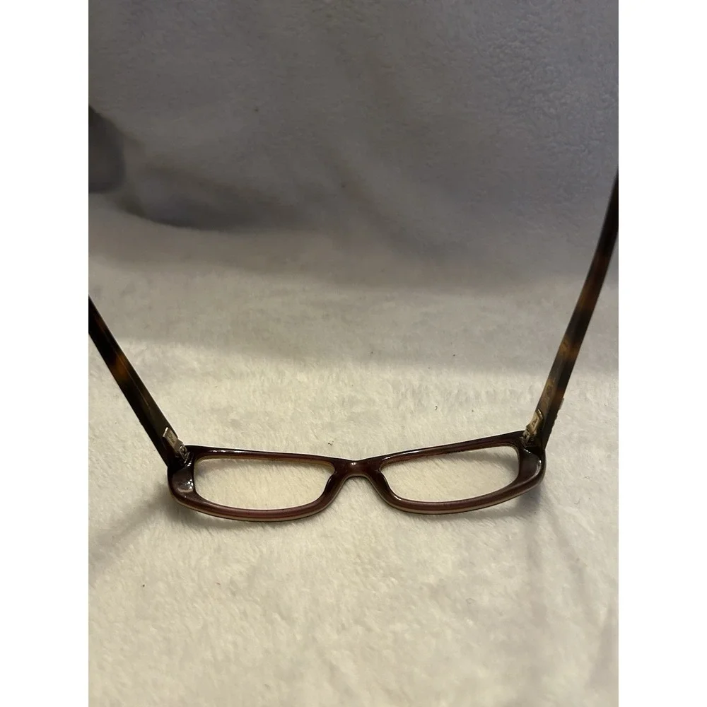 Vintage Christian Dior Eyeglasses Tortoise Brown Rectangle Y2K Designer Frames